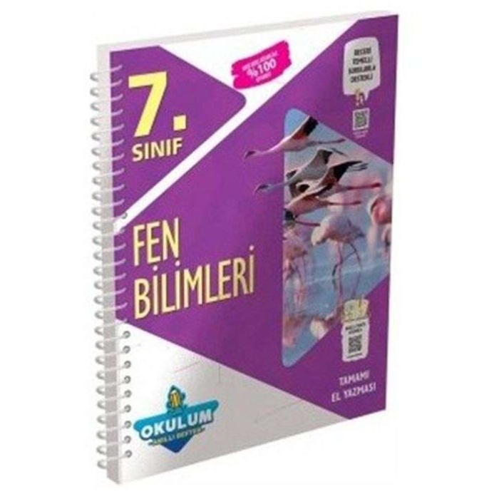 Okulum 7. Sınıf Fen Bilimleri Defter