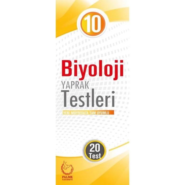 Palme Yaprak Test 10.Sınıf Biyoloji