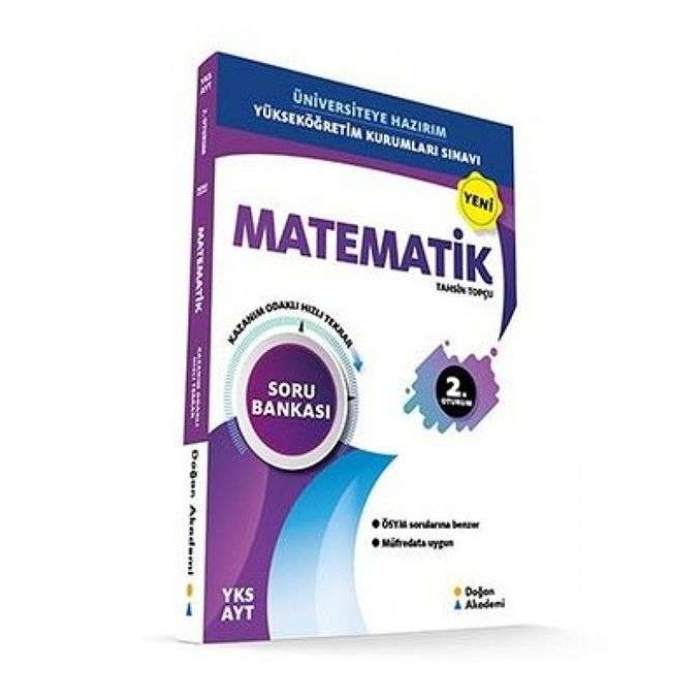 Doğanak Yayınları Ayt Matematik Soru Bankası