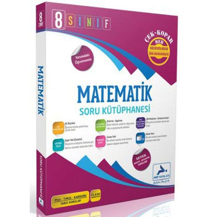 Paraf Yayınları 8. Sınıf Matematik Soru Kütüphanesi