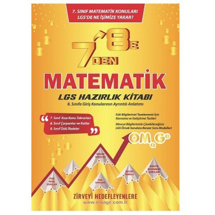 Nartest Yayınları 8. Sınıf Omega 7 Den 8 E Matematik Lgs Hazırlık Kita