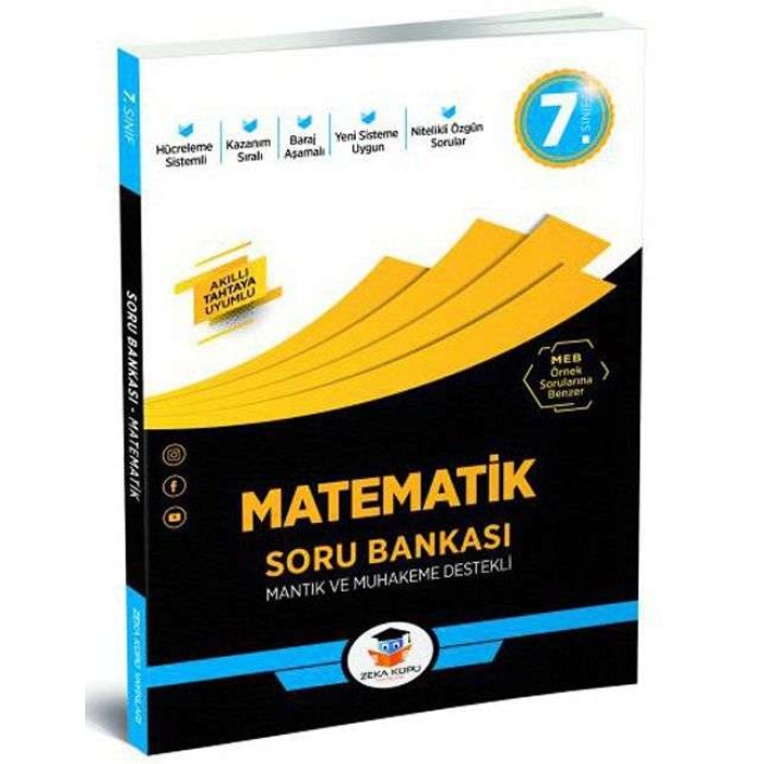 Zekaküpü Yayınları 7. Sınıf Matematik Soru Bankası