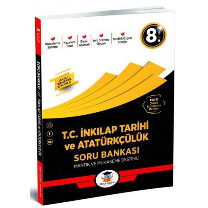 Zekaküpü Yayınları 8.Sınıf Sosyal Soru  Bankası