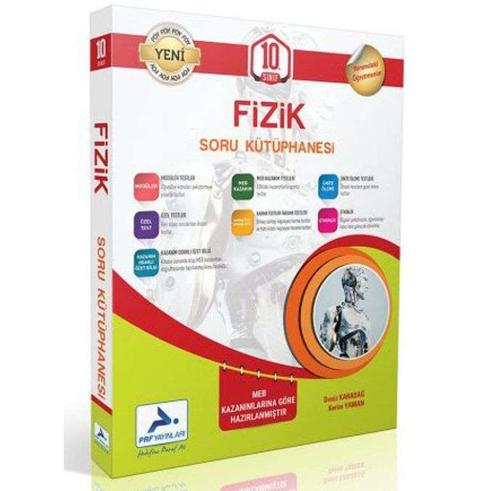 Paraf Yayınları 10. Sınıf Fizik Soru Kütüphanesi