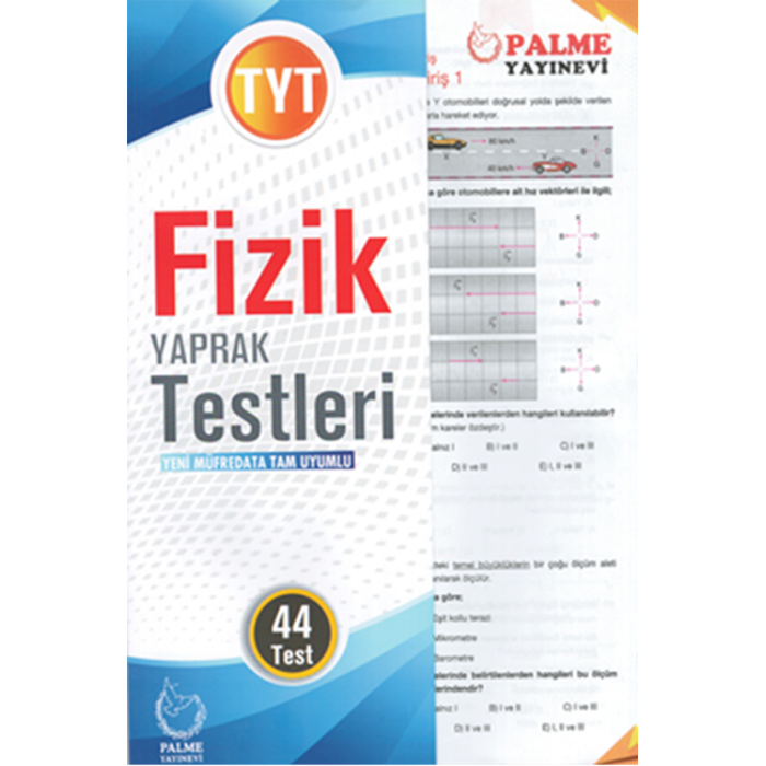 Palme Yaprak Test Yks Tyt Fizik