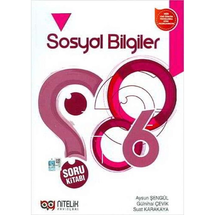 Nitelik 6.Sınıf Sosyal Bilgiler Soru Kitabı