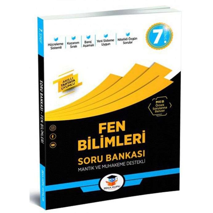 Zekaküpü Yayınları 7. Sınıf Fen Bilgisi Soru Bankası