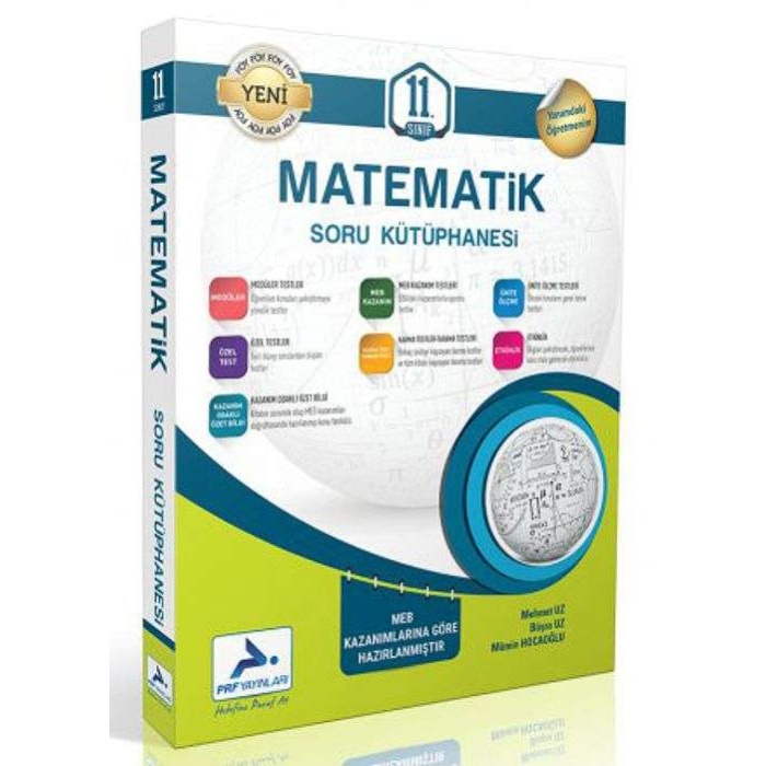 Paraf Yayınları 11. Sınıf Matematik Soru Kütüphanesi