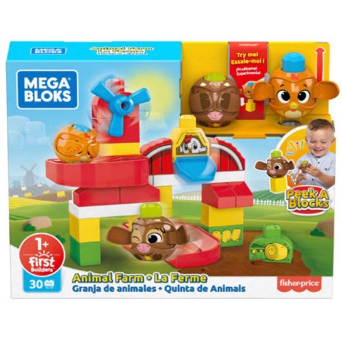 Mega Bloks Peek A Blocks Çiftlik Oyun Seti GRJ18