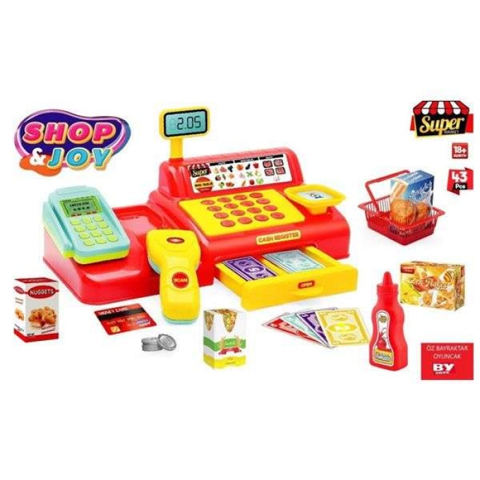 Özb Shop&Joy Yazar Kasa Alışveriş Seti BP-578