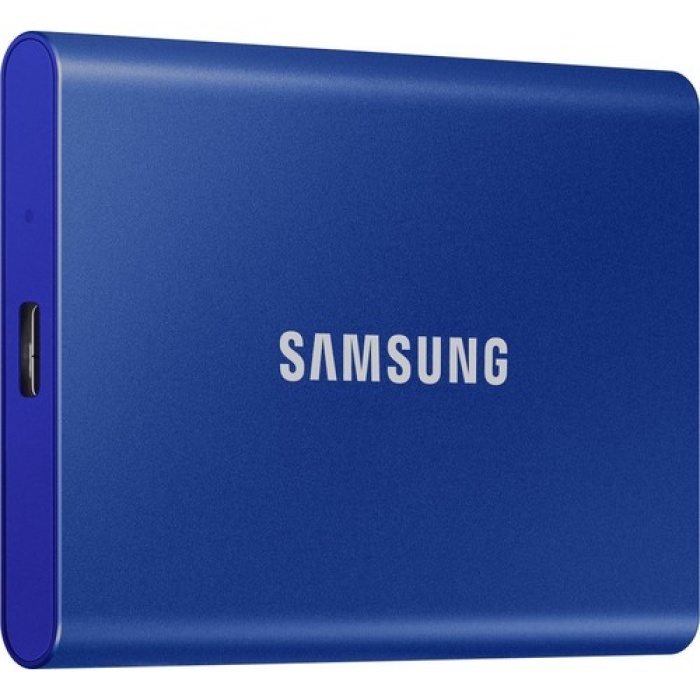 Samsung 1TB T7 USB3.2 1050MB-1000MB-s Taşınabilir SSD Mavi MU-PC1T0H-WW