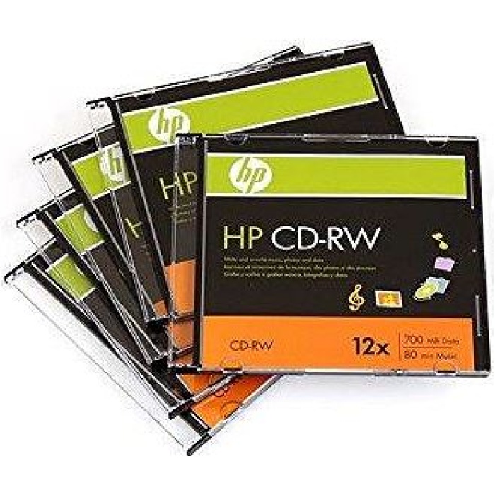 Hp CD-RW 12X 700MB-80min 10 lu Kutulu CDRW