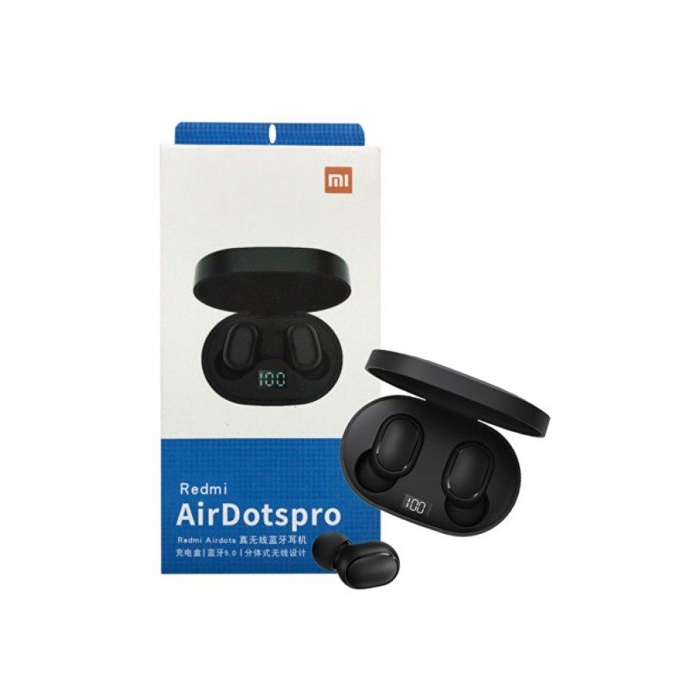 Xiaomi Mi Redmi AirDotspro Digital Ekran Earbuds Siyah Bluetooth Kulaklık