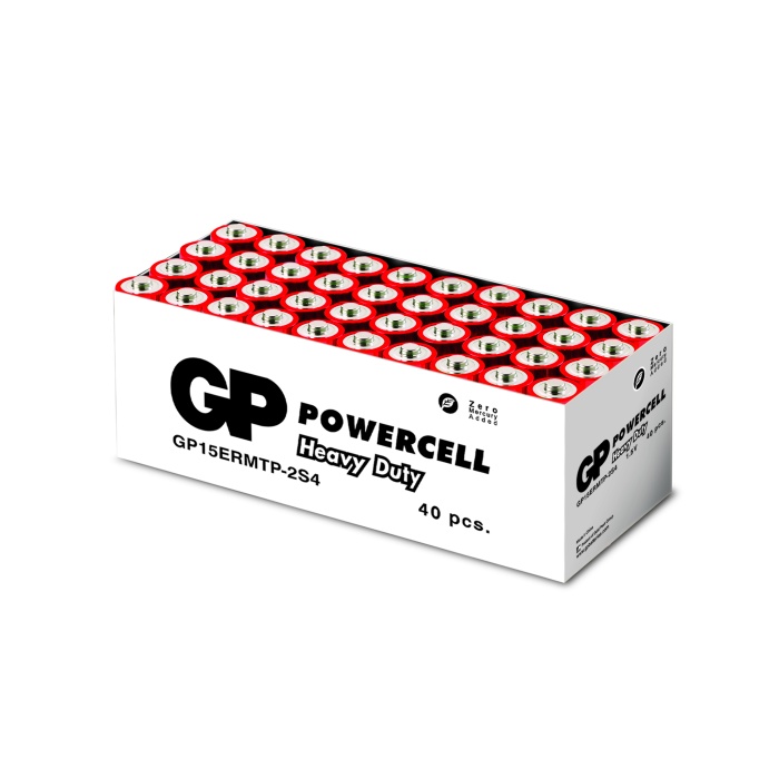 PowerCell R6 AA Boy Çinko Kalem Pİl 40lı Paket