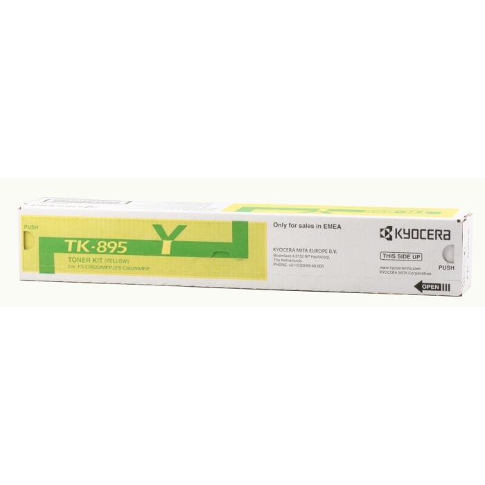 Kyocera TK-895Y Yellow Sarı Orjinal Fotokopi Toneri FS-C8020-8025-8520-8525 6.000 Sayfa