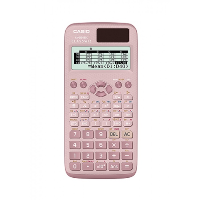 Casio FX-991EX-PK Pembe Bilimsel Fonksiyonlu Hesap Makinesi