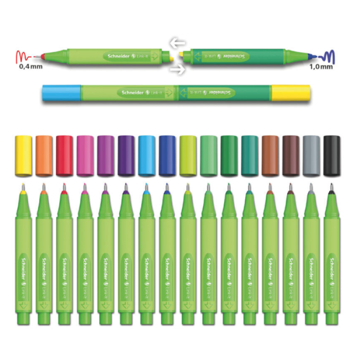 Schneider Fiber Uçlu Kalem Lınk-It 160 LI Stand 303081