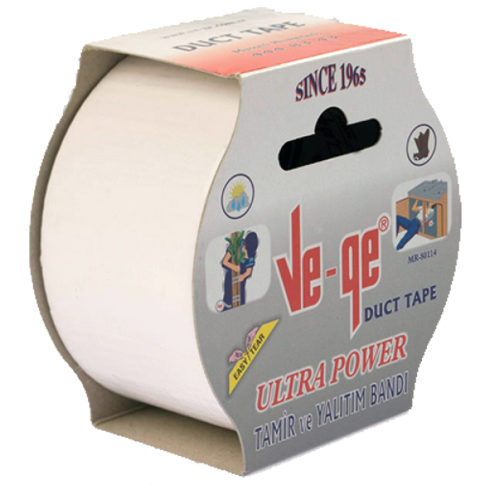 Vege Özel Amaçlı Bant Tamir ve Yalıtım Power Ducttape 50x10