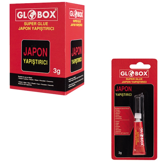 Globox Japon Yapıştırıcı 3 GR Tekli 6594