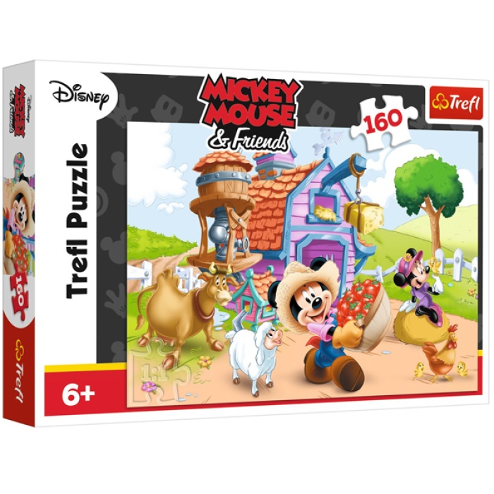 Trefl Puzzle 160 Parça Disney Mıckey Mouse 15337 (41x27,5 cm)