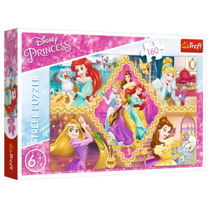 Trefl Puzzle 160 Parça Disney Prıncess 15358 (41x27,5 cm)