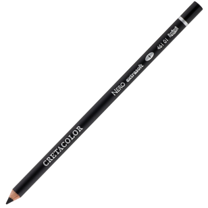 Cretacolor Nero Drawing Pencils Sertlik 1 Extra Soft (Sanatçı Çizim Kalemi) 461 01