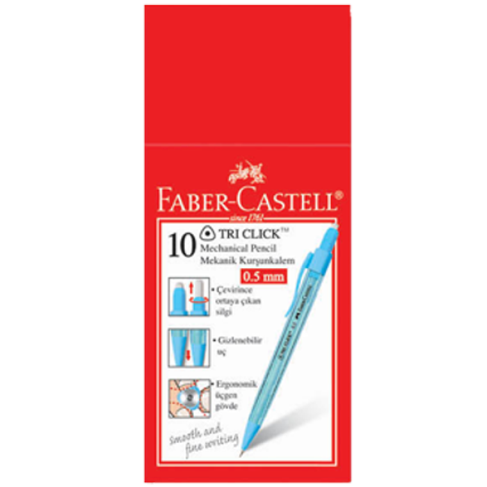 Faber-Castell Versatil Kalem GRİP 1345 0.5 MM Mavi 13 45 51