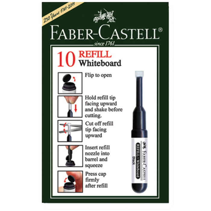 Faber-Castell Tahta Kalem Mürekkebi W20 Siyah 25 43 99