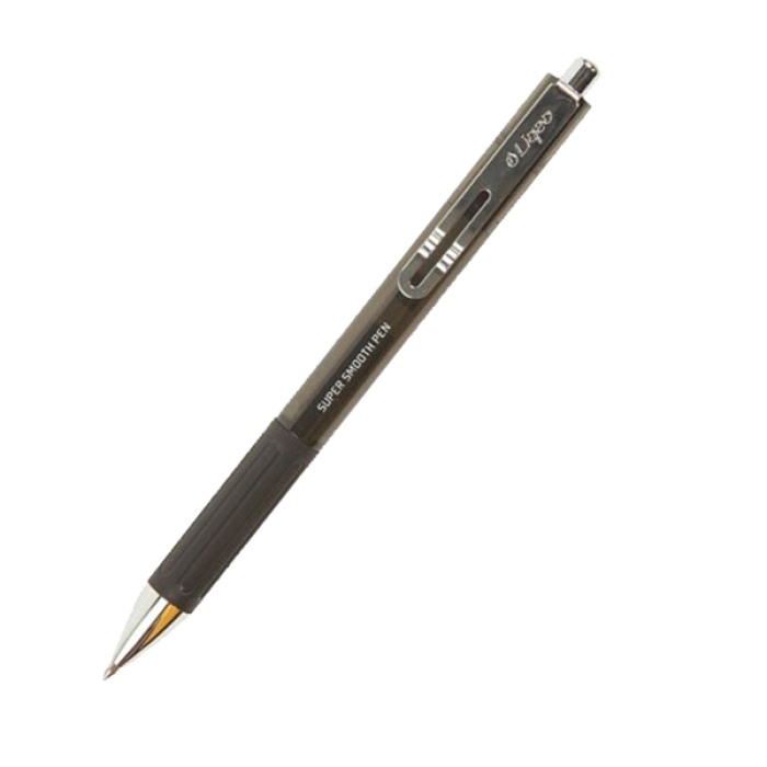 LiQeo Super Smooth Gel Pen 0.7 MM Siyah G-7009-190