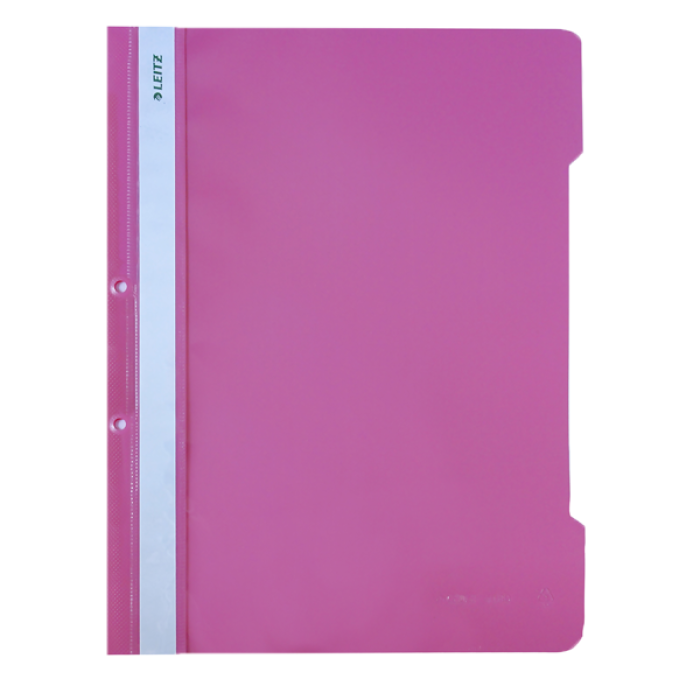 Leitz Telli Dosya Plastik Pembe L-4189