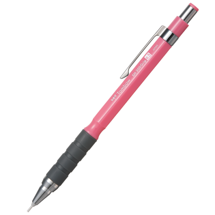 Tombow Versatil Kalem SH-300 Grip 0.5 MM Pembe T-SH-GR81 R5