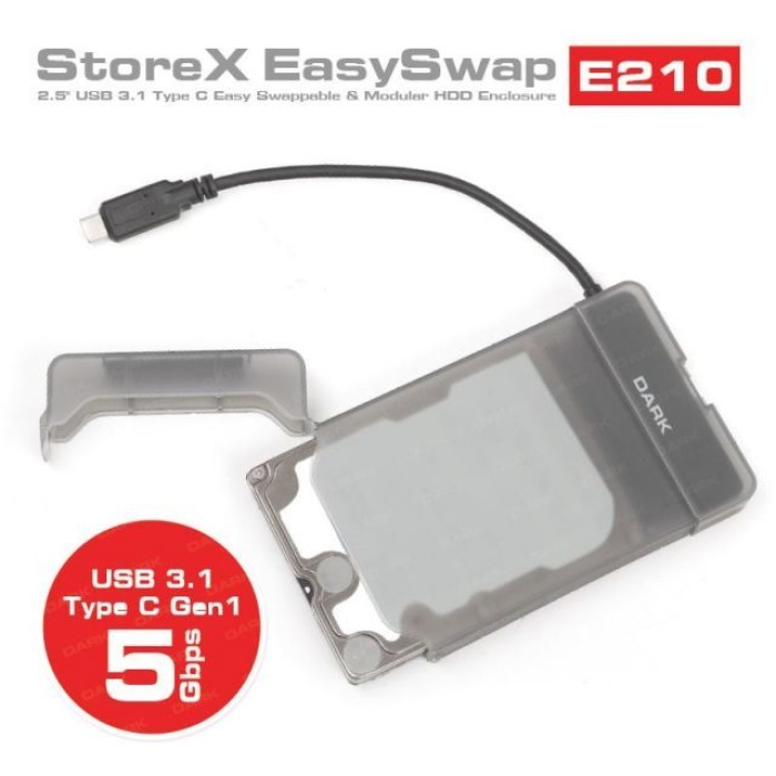 Dark Storex E210 2.5 USB 3.1(Gen1) Type-C SATAI-I