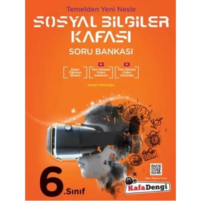 Kafa Dengi Yayınları 6. Sınıf Sosyal Bilgiler Kafası Soru Bankası