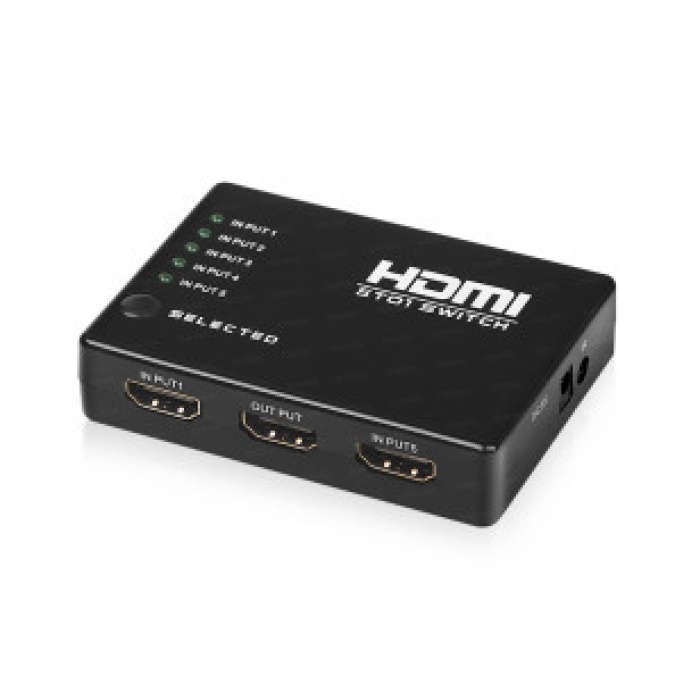 Dark DK HD SW4X1 Full HD 4 Giriş 1 Çıkışlı Uzaktan Kumandalı HDMI Switch (Seçici)