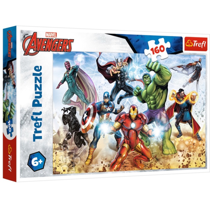 Trefl Puzzle 160 Parça Ready To Save The World, Avengers 15368