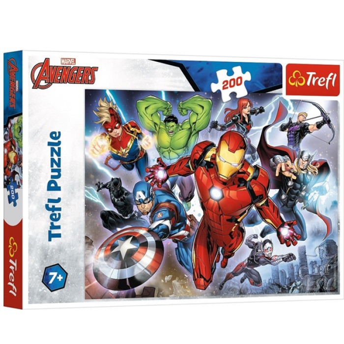 Trefl Puzzle 200 Parça Avengers, Mıghty Avengers 13260