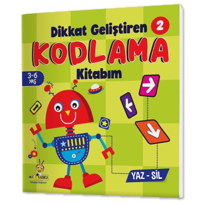 Yükselen Zeka Dikkat Geliştiren Kodlama Kitabım