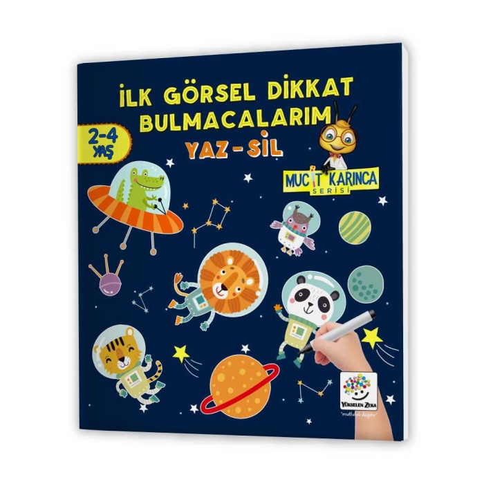 Yükselen Zeka 2-4 Yaş Mucize Karınca Evde Etkinlik Seti 2. Seri (3 Kitap)