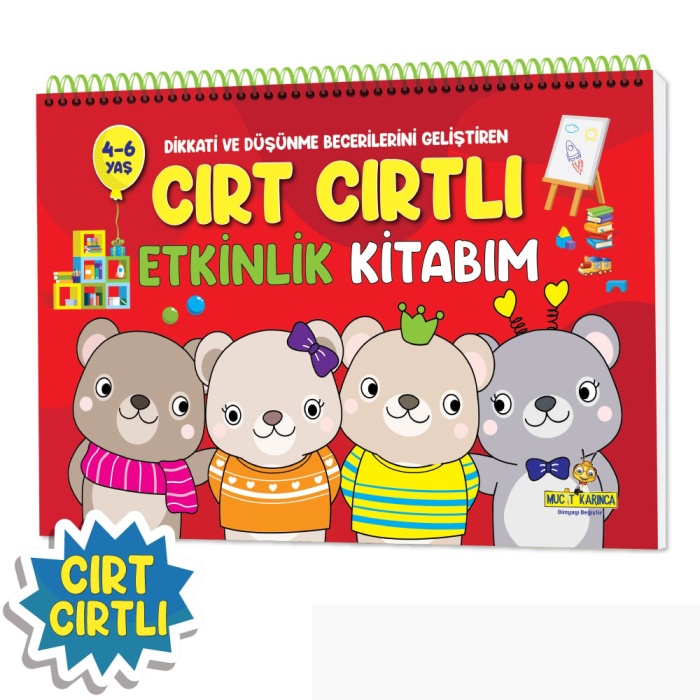 Yükselen Zeka Dikkati ve Düşünme Becerilerini Geliştiren Cırt Cırtlı E