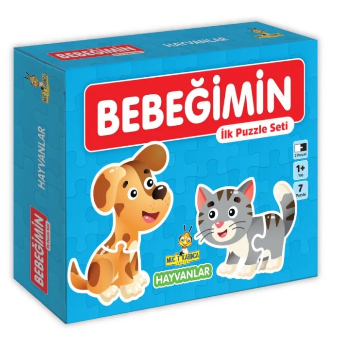 Yükselen Zeka Bebeğimin İlk Puzzle Seti