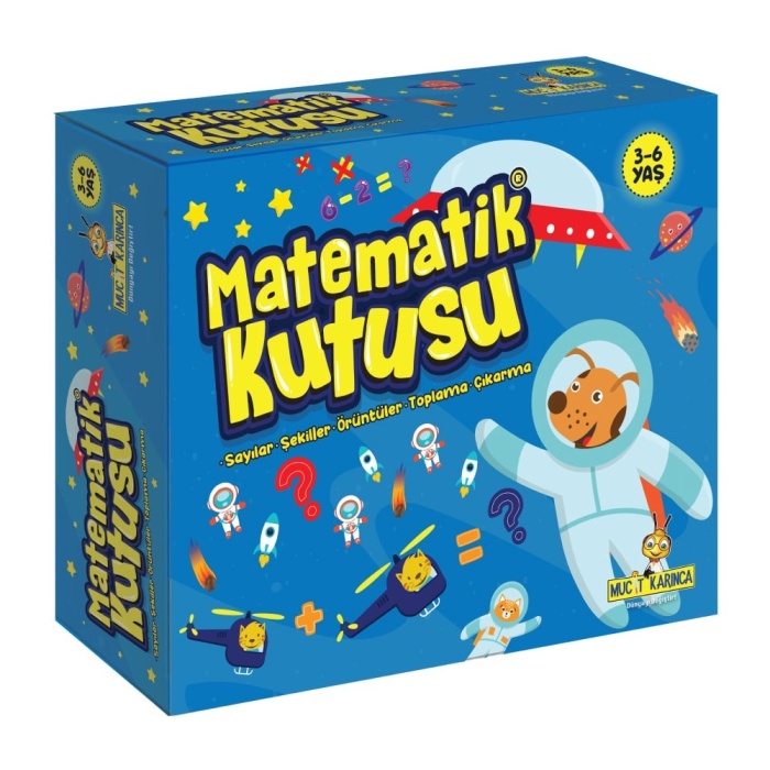 Yükselen Zeka Matematik Kutusu  3-6 Yaş