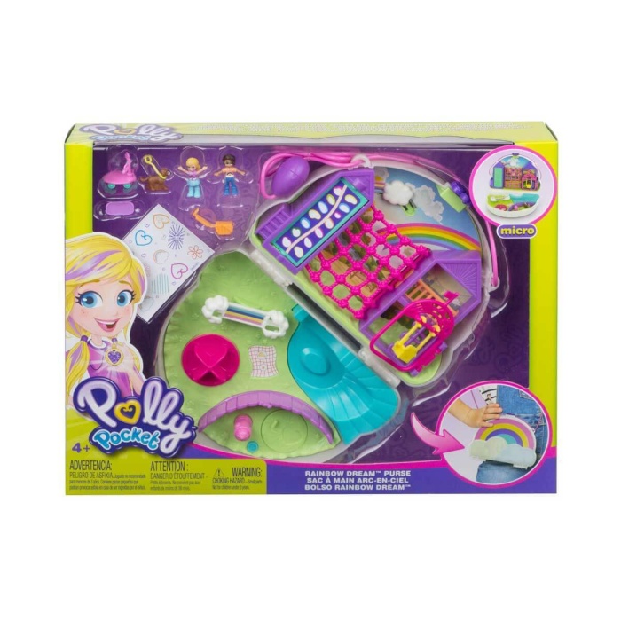 Polly Pocket Çanta Olabilen Mıcro Oyun Setleri GKJ63