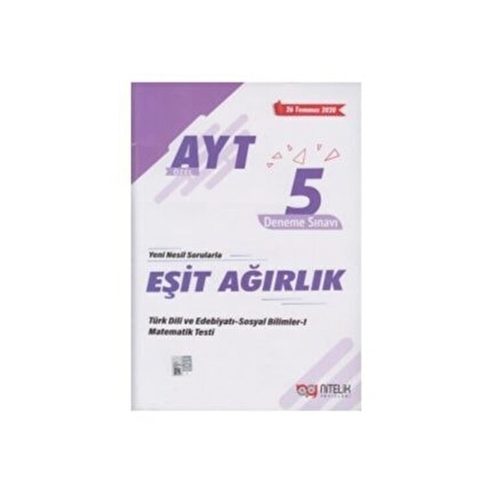 Nitelik Yayınları Yks Ayt Sayısal 5 Deneme Sınavı*Özel*