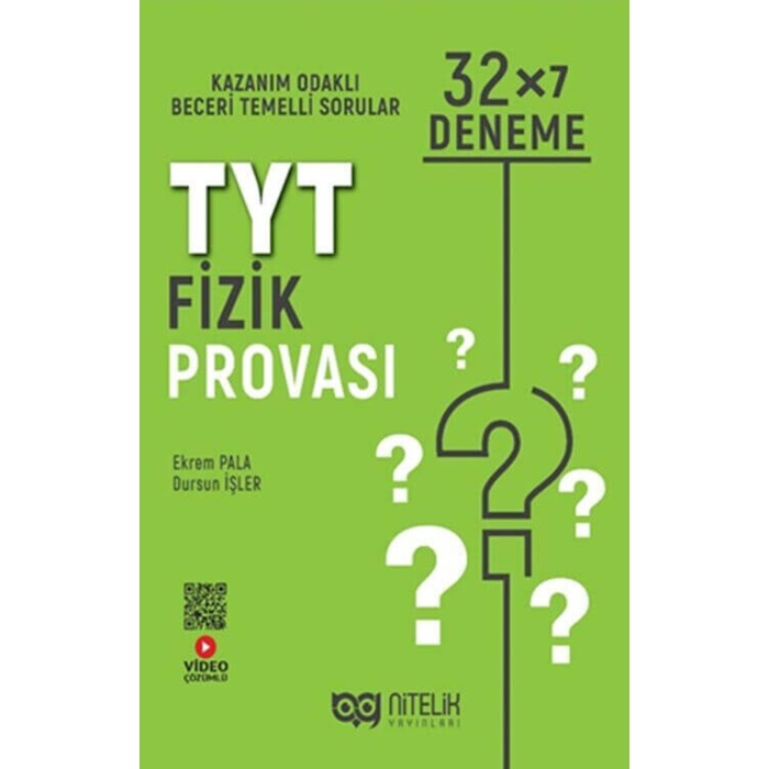 Nitelik Yayınları Yks Tyt Fizik Provası 32X7 Deneme