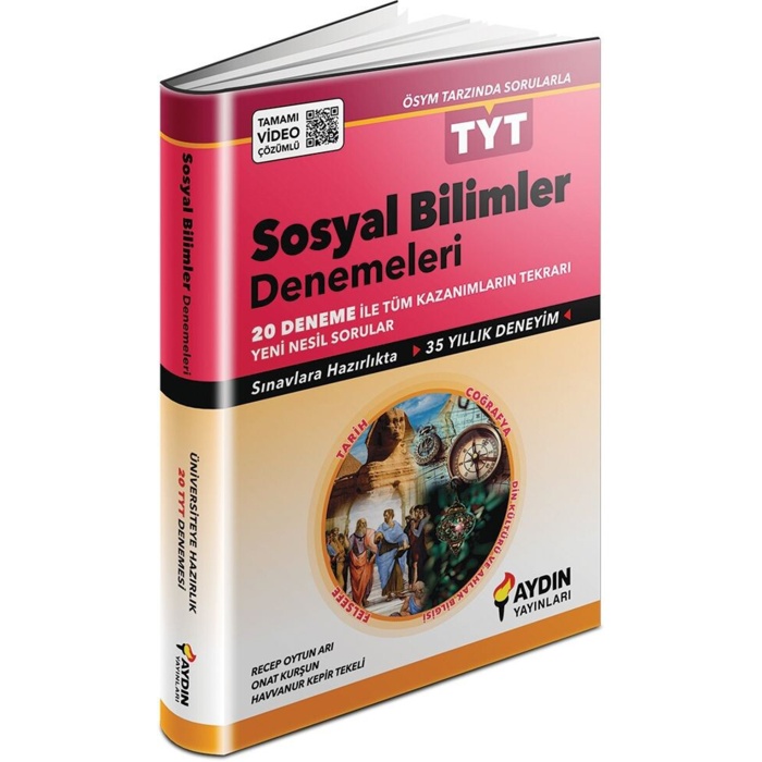 Aydın Yayınları Yayınları Sosyal Bilimler Tyt 20 Deneme