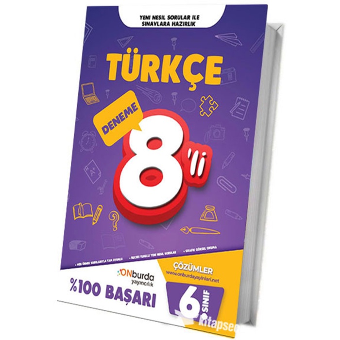 Onburda Yayınları 6.Sınıf Matematik 12 Deneme