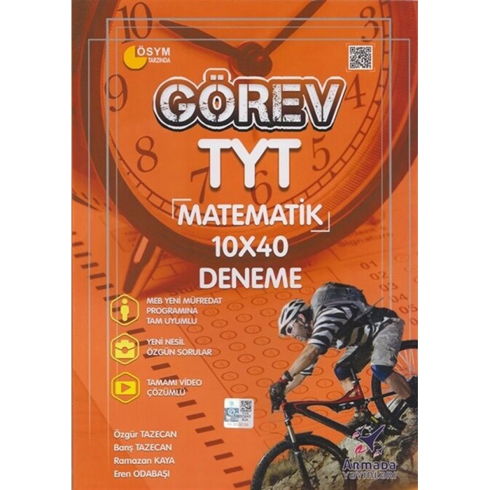 Armada Yayınları Tyt Matematik Görev 10 X 40 Deneme Sınavı