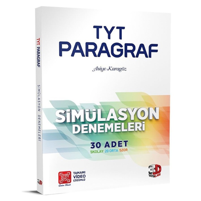 3D Yayınları Tyt Paragraf Deneme