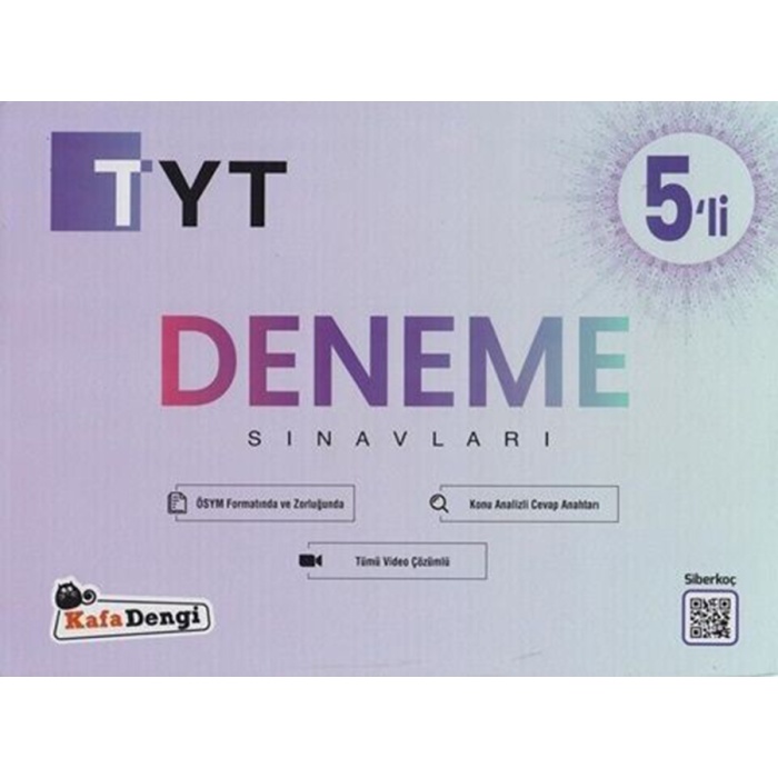 Kafadengi Yayınları Tyt 5 Deneme