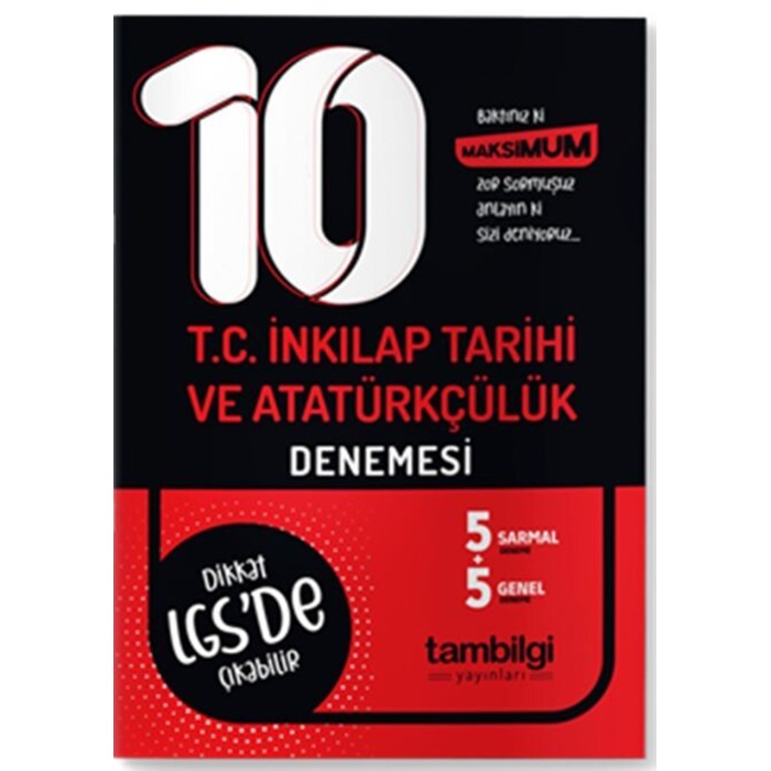 Tambilgi Yayınları 8.Sınıf T.C. İnkilap Tarihi Ve Atatürçülük 10Lu Br